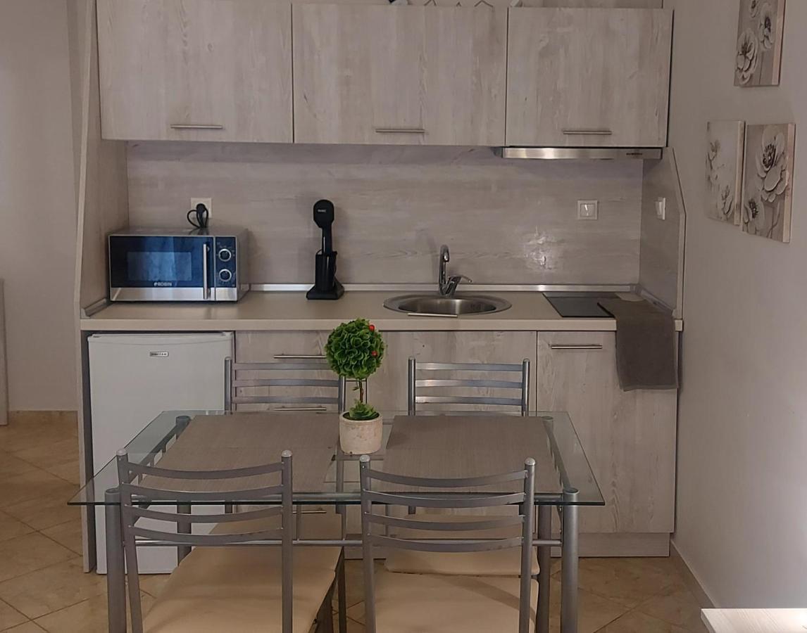 Studio Garden Lägenhet Nea Kallikrateia Exteriör bild